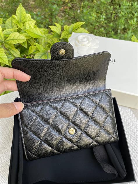 chanel cardholder price 2015|chanel small card holder price.